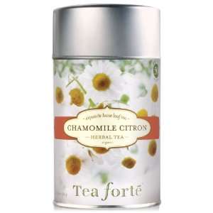 Tea Forte Loose Leaf Tea Canister Chamomile Citron