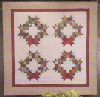 COUNTRYSIDE WREATHS Thimbleberries Christmas Quilt Pattern 66x66 