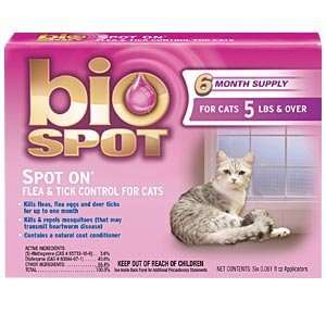  Bio Spot Spot On Flea & Tick Control for Cats and Kittens 