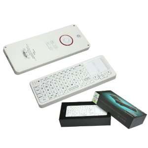  RII 2.4GHz Mini Wireless Full Qwerty Keyboard TouchPad 