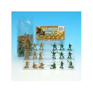    90 Pcs Military Army Men Force 2 Different Colors: Toys & Games
