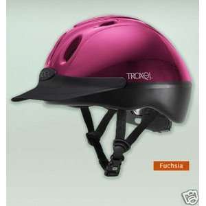  Troxel Horse Riding Helmet   Large Fuchsia [Misc.]: Sports 
