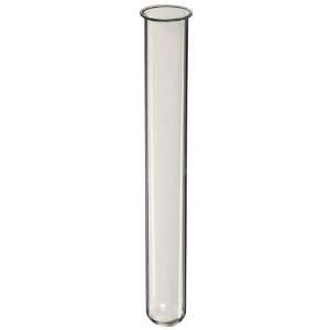   Glass 75mL Test Tube, with Lip and No Marking Spot, Clear (Pack of 24