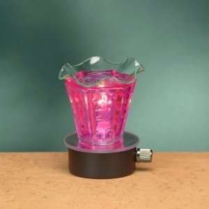   Hexagon Glass Electric Plug In Oil Aromatherapy Burner