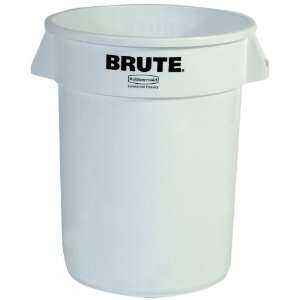  LLDPE 32 Gallon Brute Heavy Duty Waste Container without Lid 